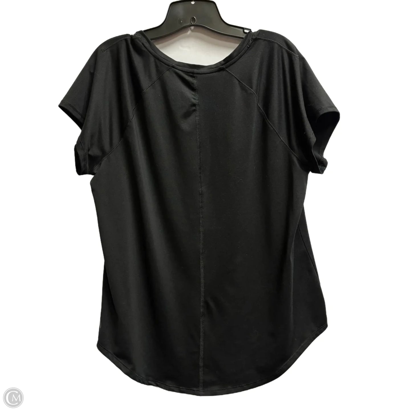 Athletic Top Short Sleeve By All In Motion In Black, Size: Xxl
