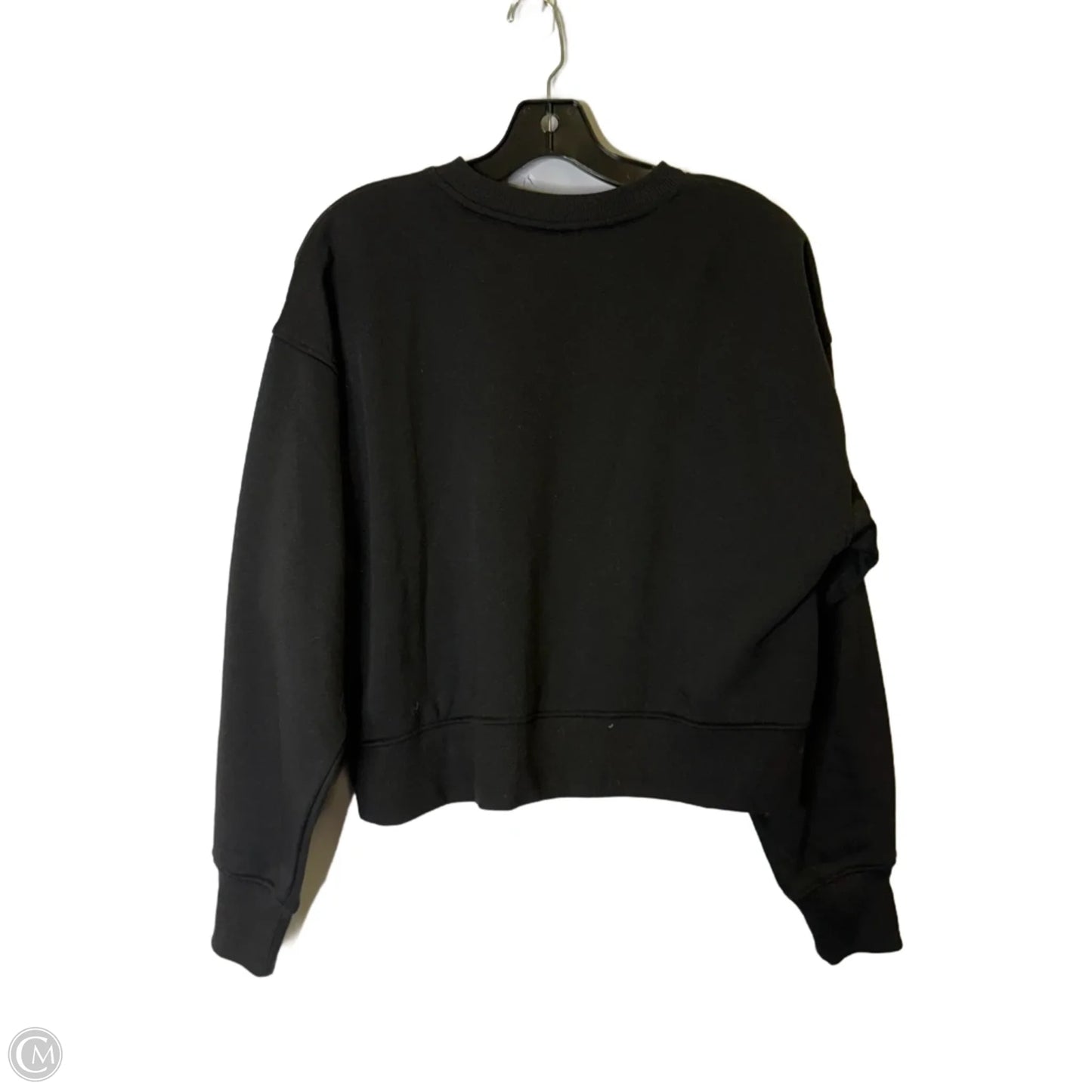Sweatshirt Crewneck By Divided In Black, Size: S