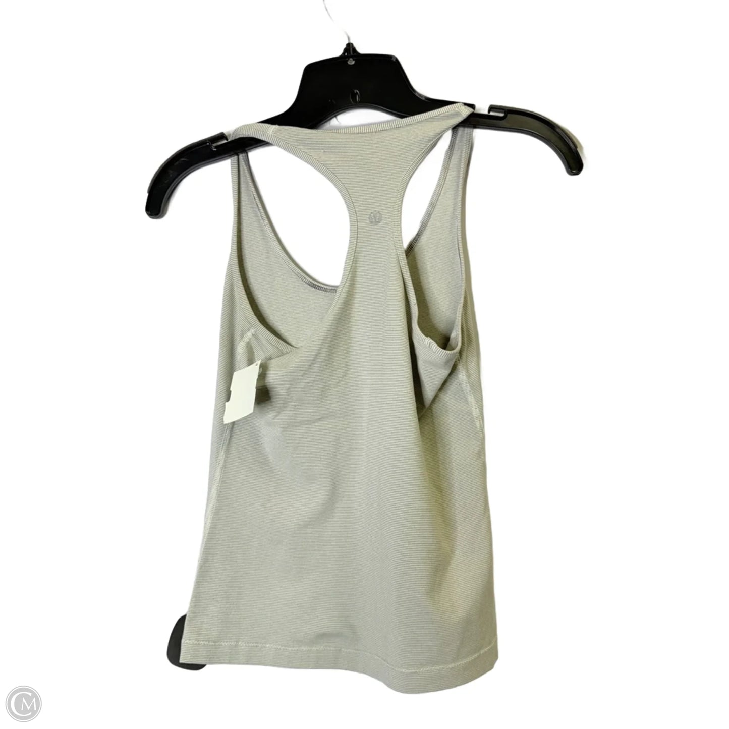 Athletic Tank Top By Lululemon In Grey, Size: S