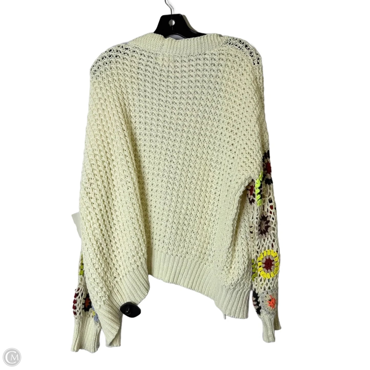 Cardigan By Dreamers In Cream, Size: S