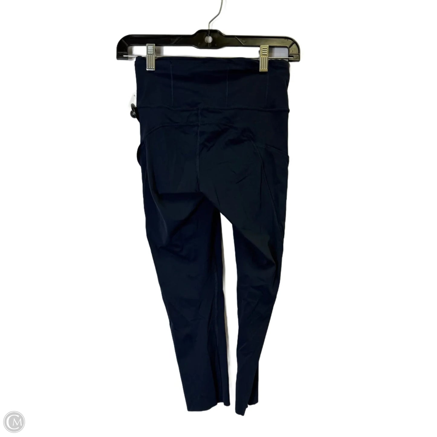 Athletic Leggings Capris By Lululemon In Blue, Size: 4