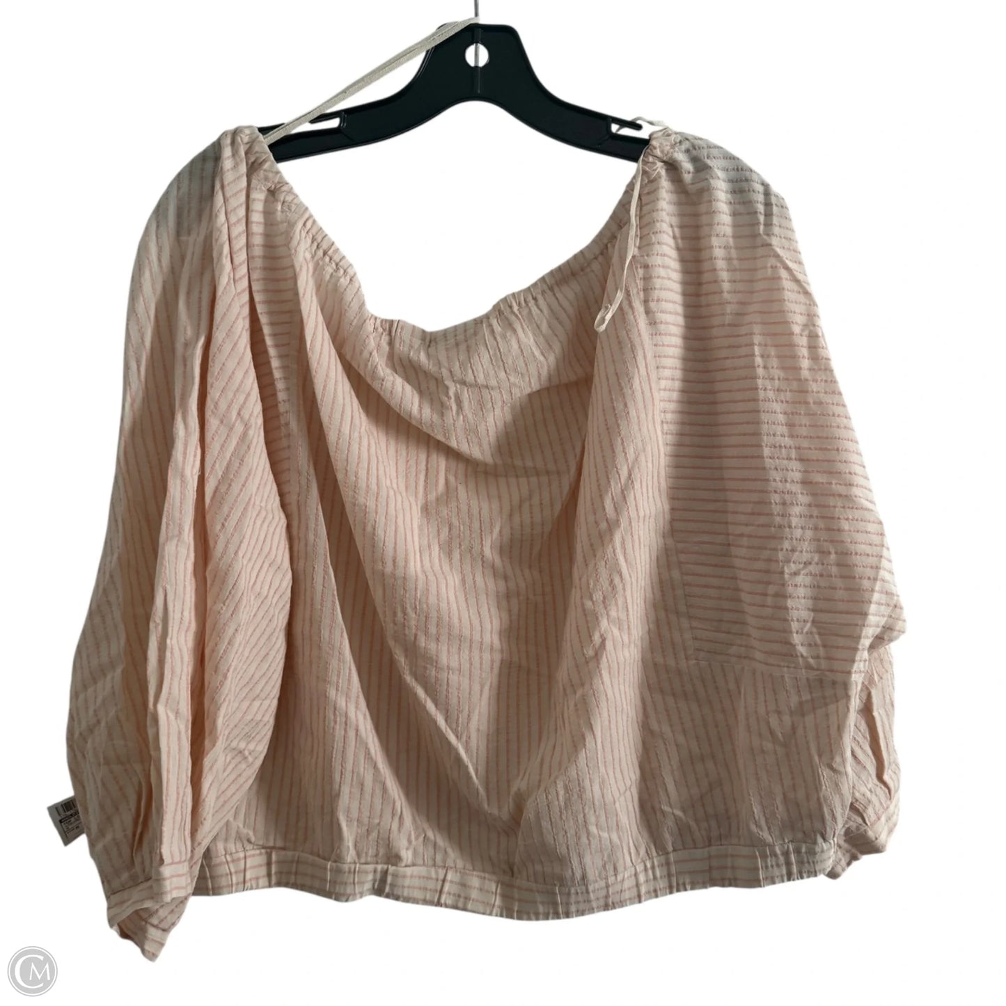 Top Long Sleeve By Holding Horses In Striped Pattern, Size: M
