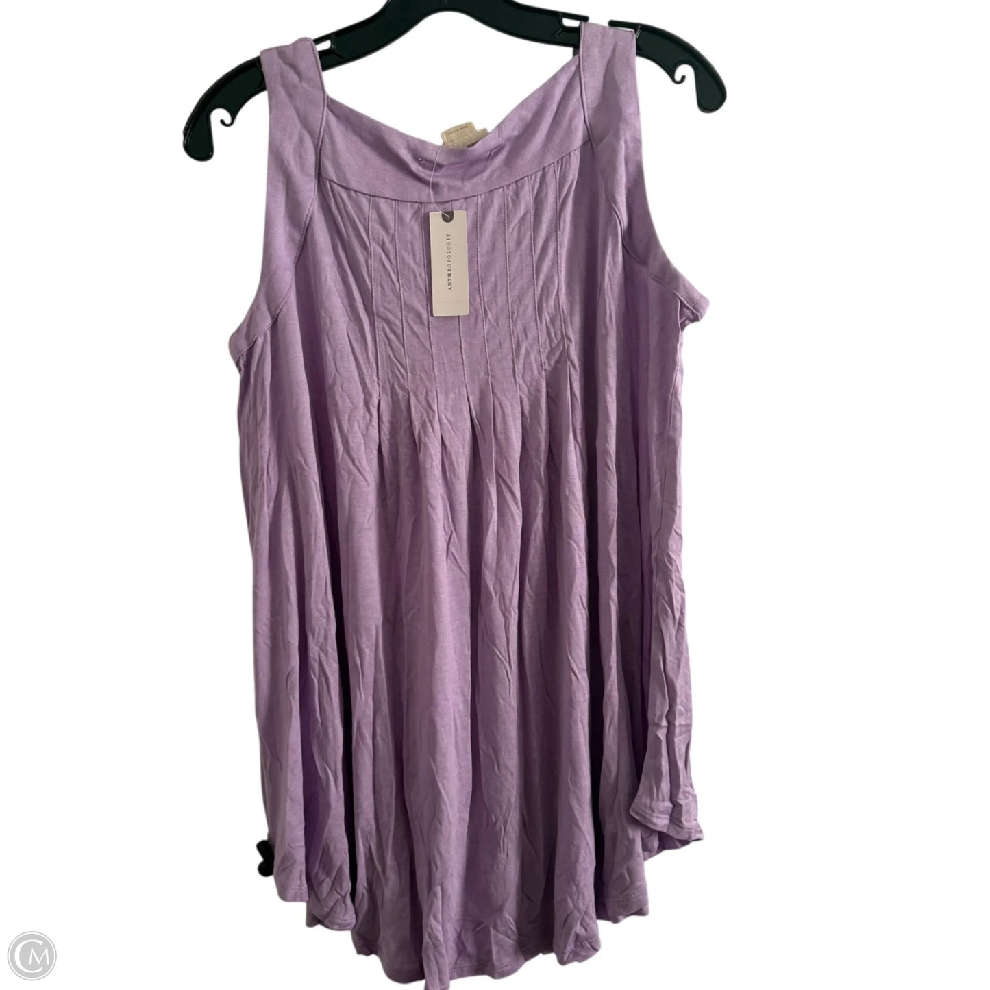 Top Sleeveless By Meadow Rue In Purple, Size: S