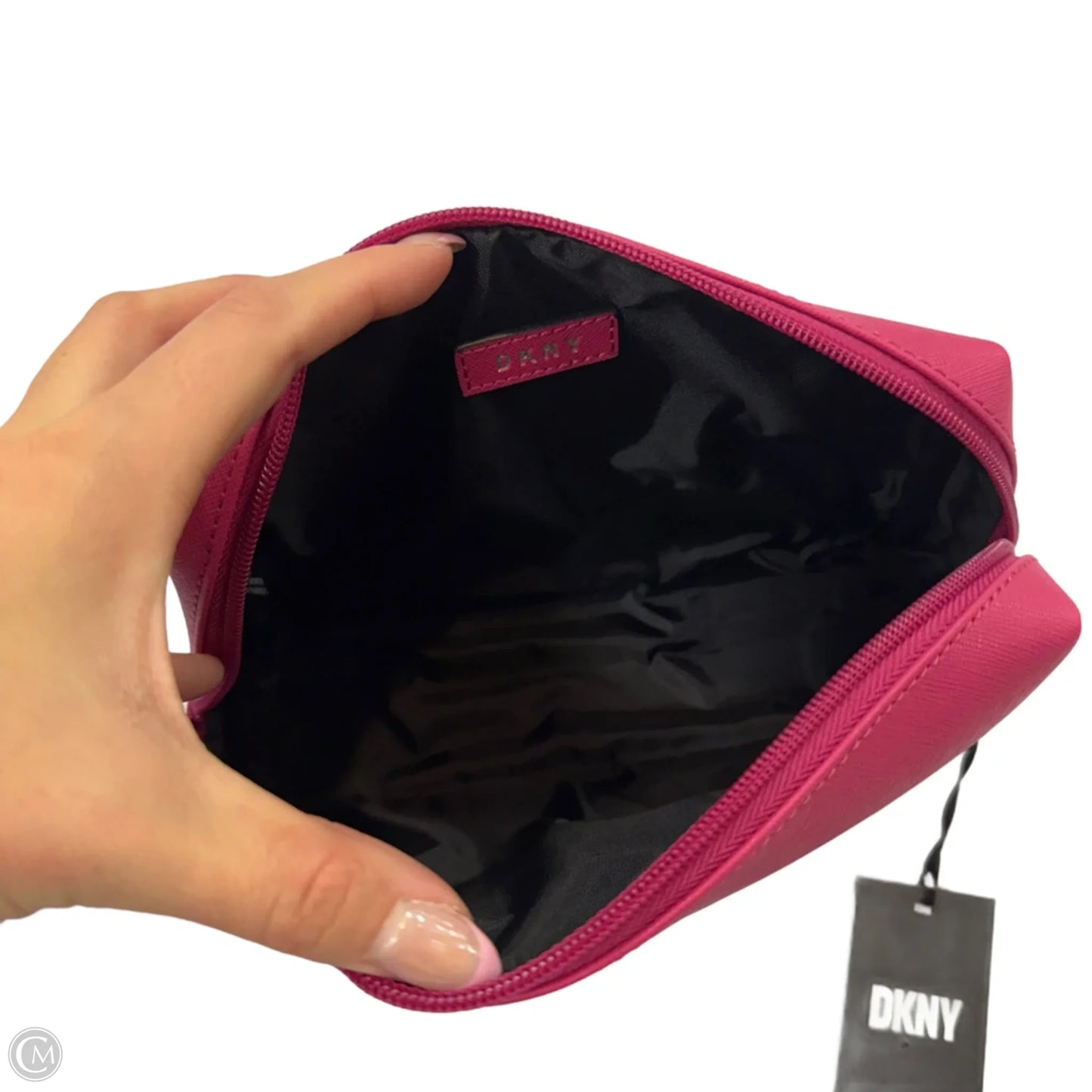 Makeup Bag By Dkny, Size: Medium