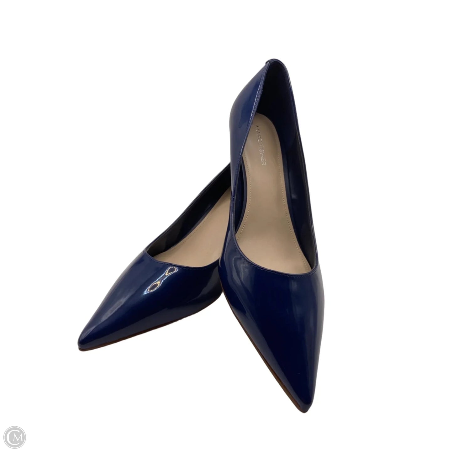 Shoes Heels Stiletto By Marc Fisher In Blue, Size: 10