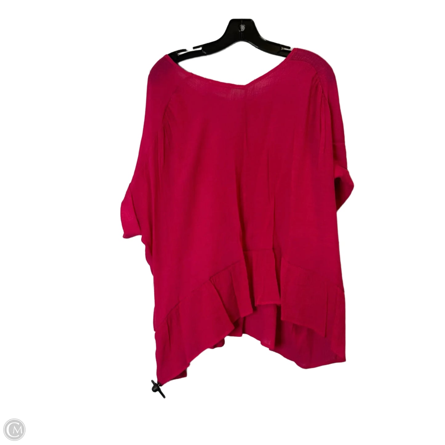 Top Short Sleeve By Clothes Mentor In Pink, Size: S