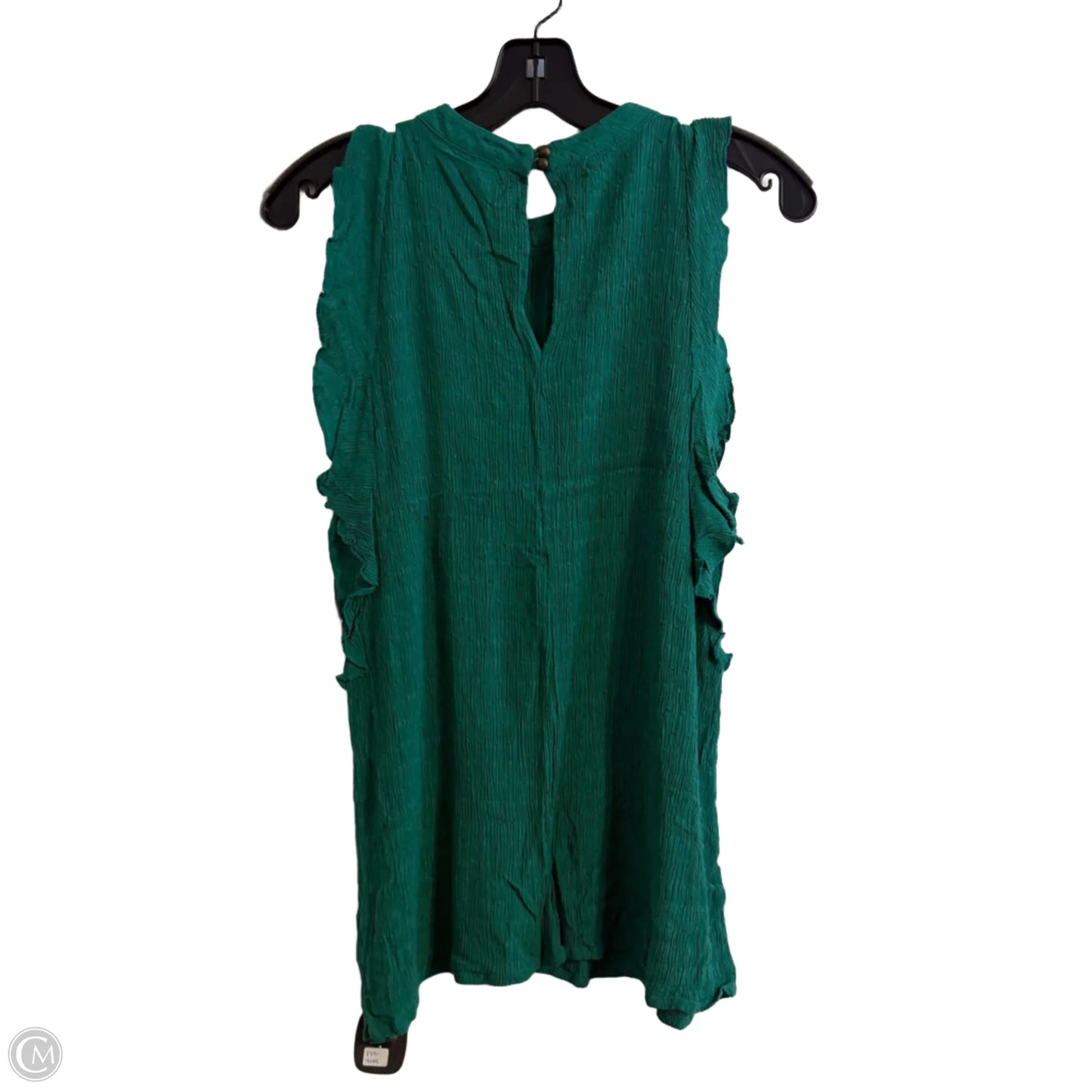 Top Sleeveless By Maeve In Green, Size: Xl