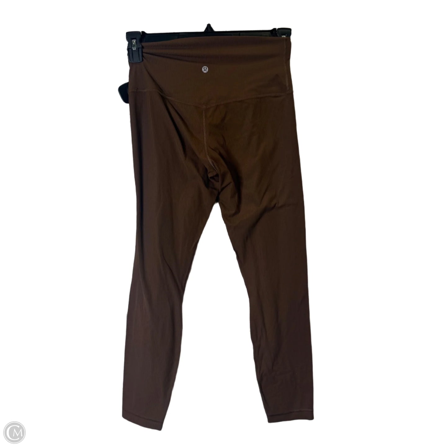 Athletic Leggings By Lululemon In Brown, Size: 8