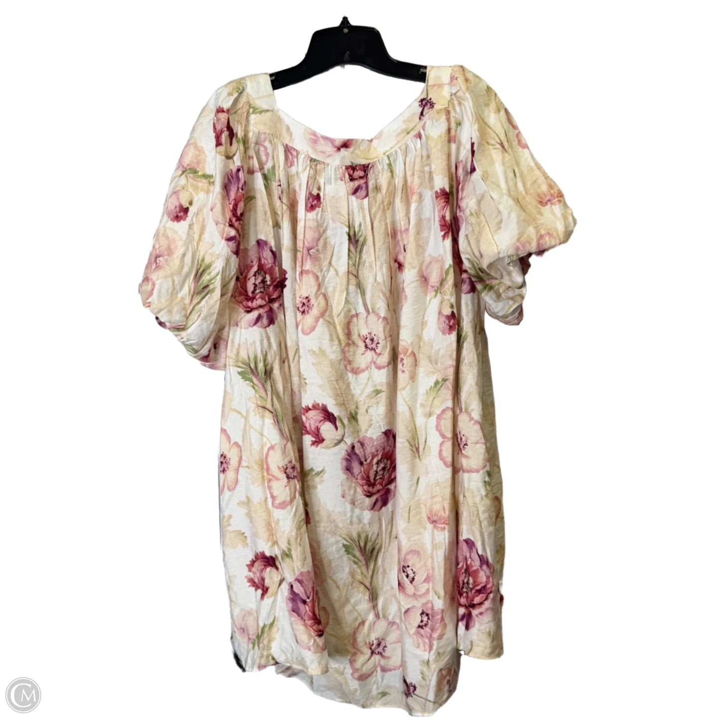 Dress Casual Short By H&m In Floral Print, Size: L