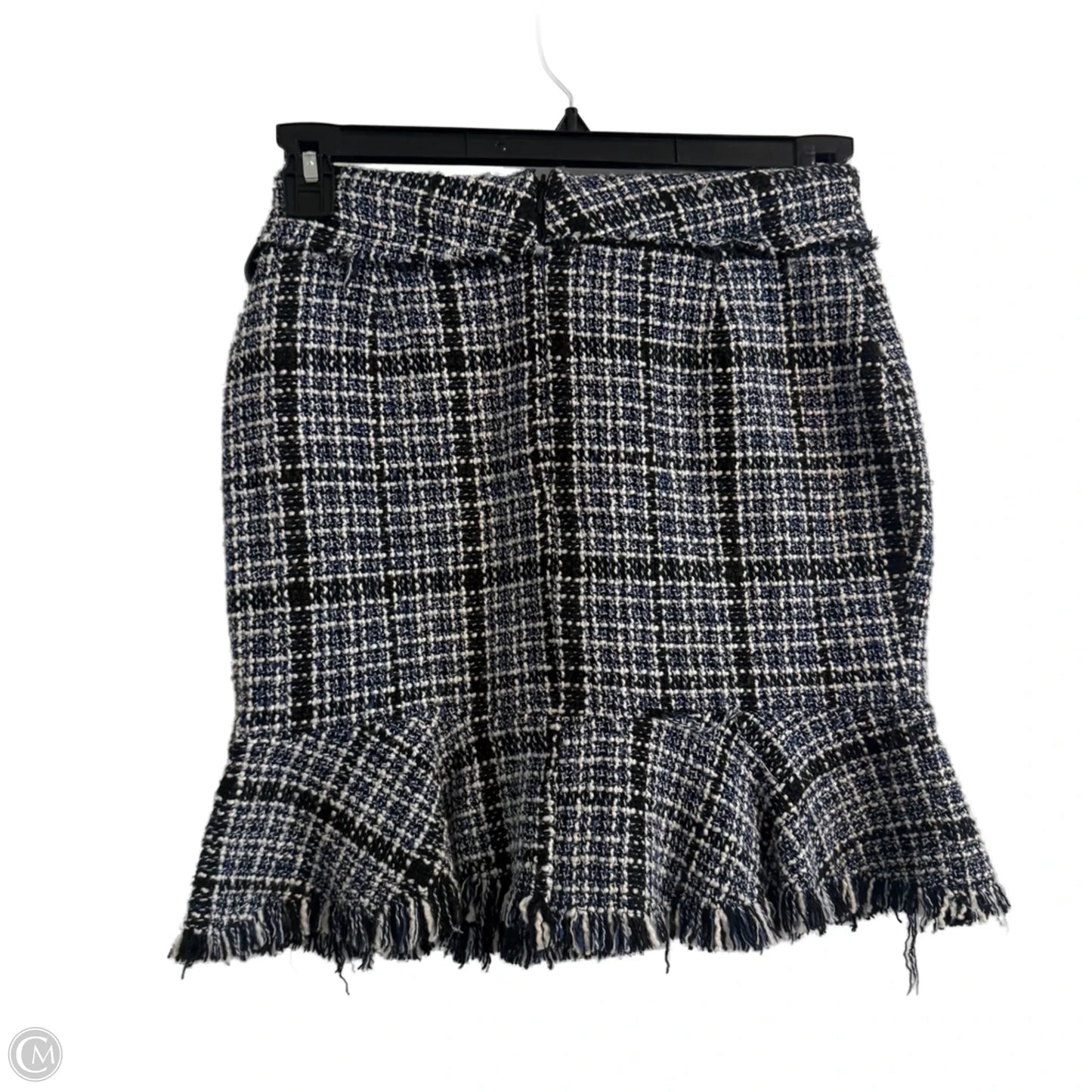 Skirt Mini & Short By Shein In Black & Blue, Size: S