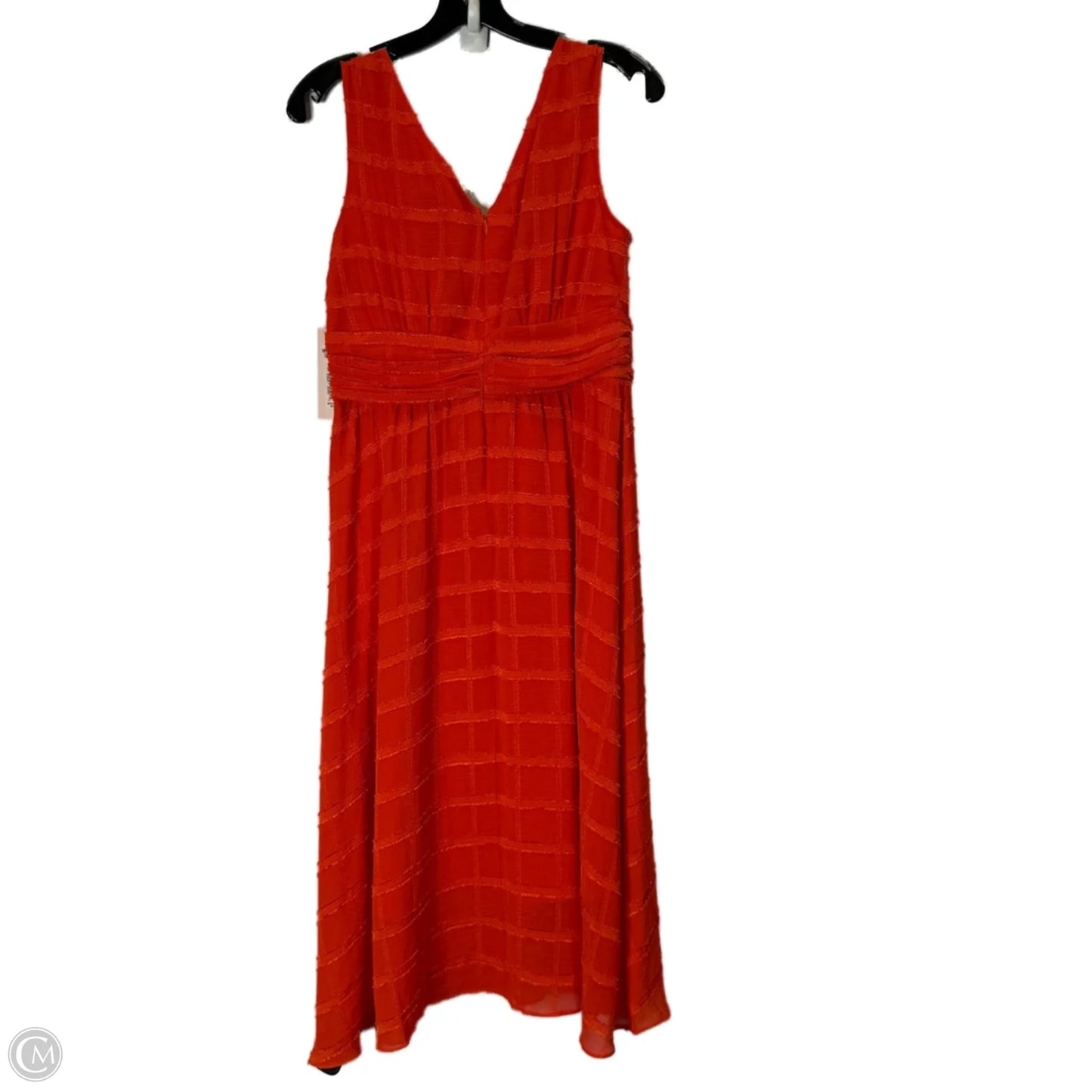 Dress Casual Midi By Nanette By Nanette Lepore In Orange, Size: 8