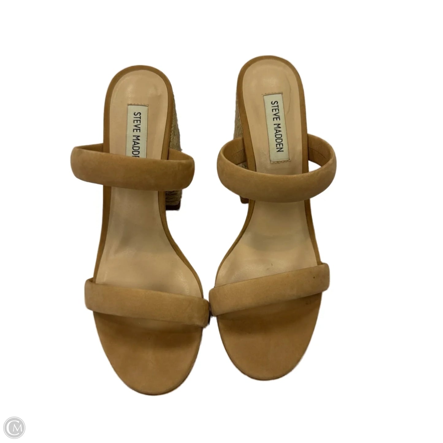 Shoes Heels Block By Steve Madden In Brown, Size: 9