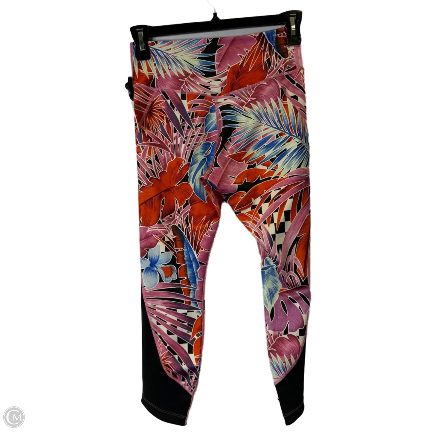 Athletic Leggings By Nike Apparel In Pink, Size: M