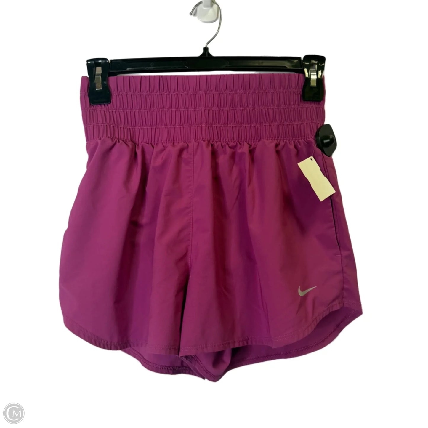 Athletic Shorts By Nike Apparel In Pink, Size: M