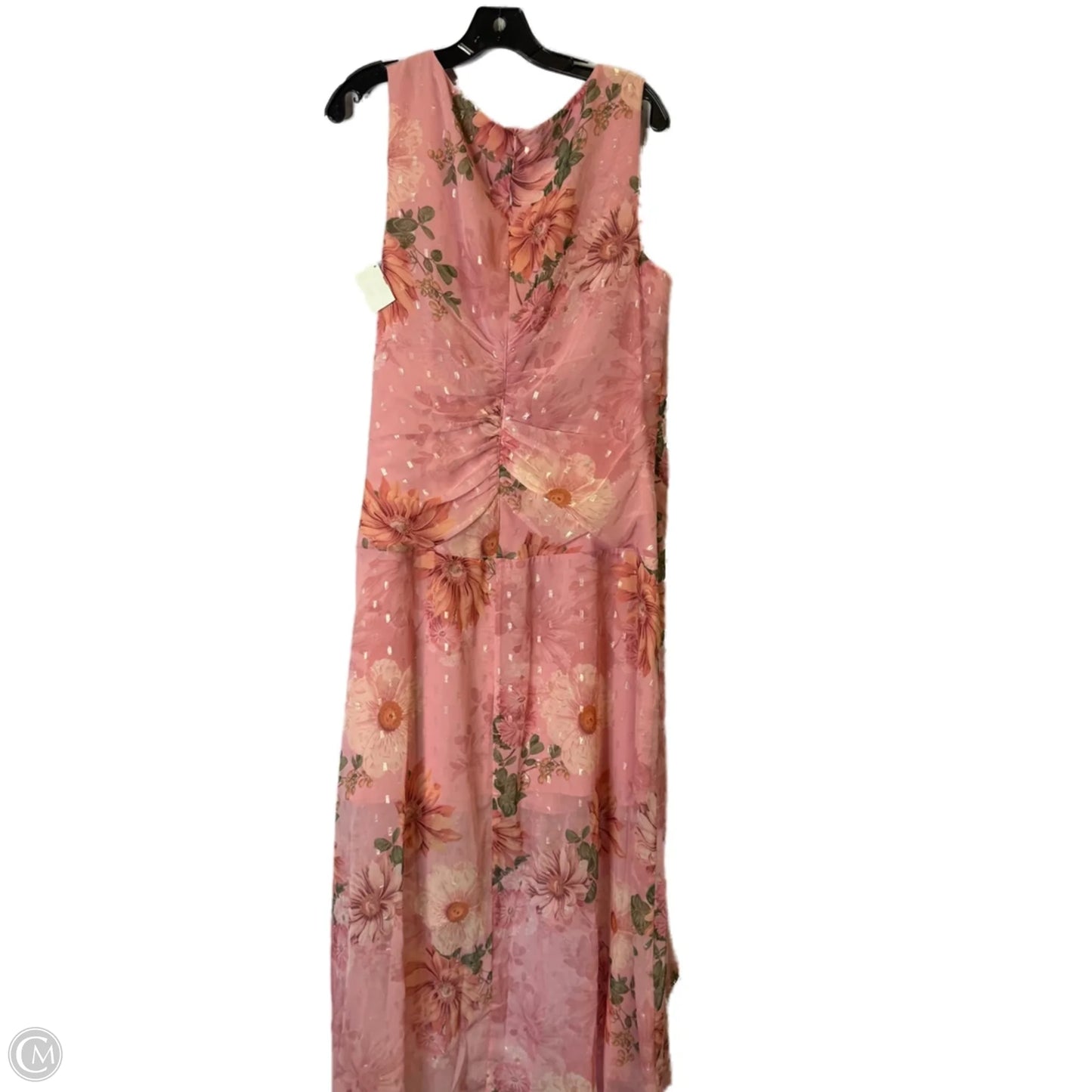 Dress Party Midi By Eliza J In Pink, Size: 18
