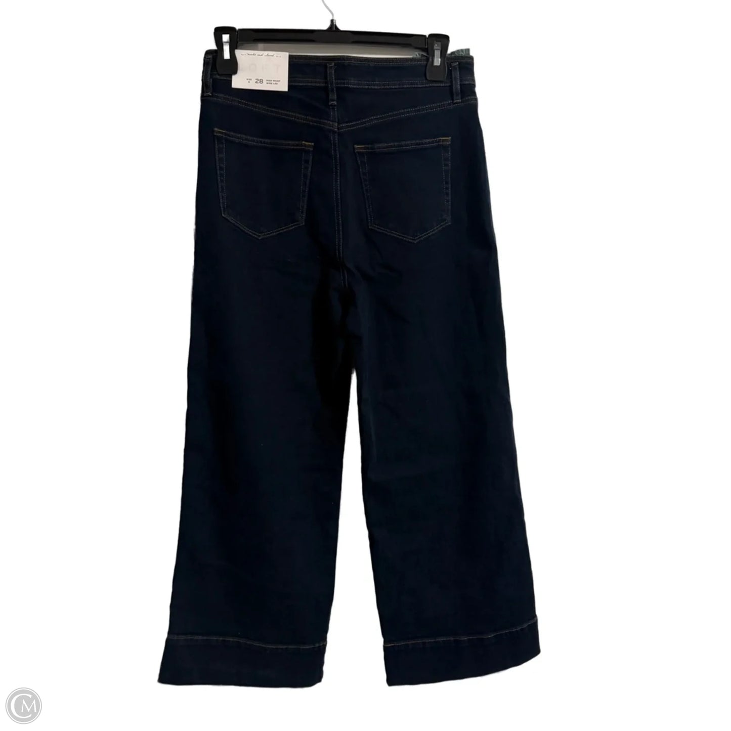 Jeans Wide Leg By Loft In Blue, Size: 6