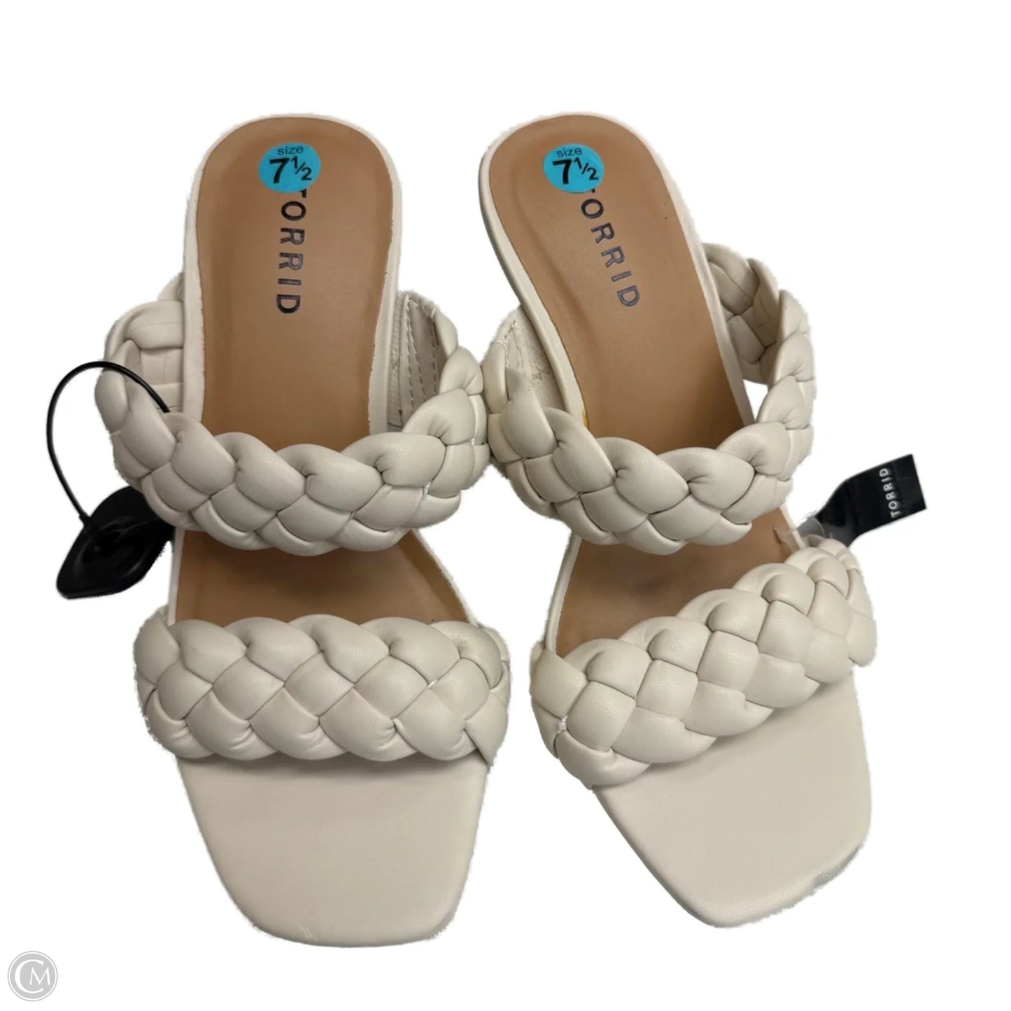 Shoes Heels Stiletto By Torrid In Cream, Size: 7.5