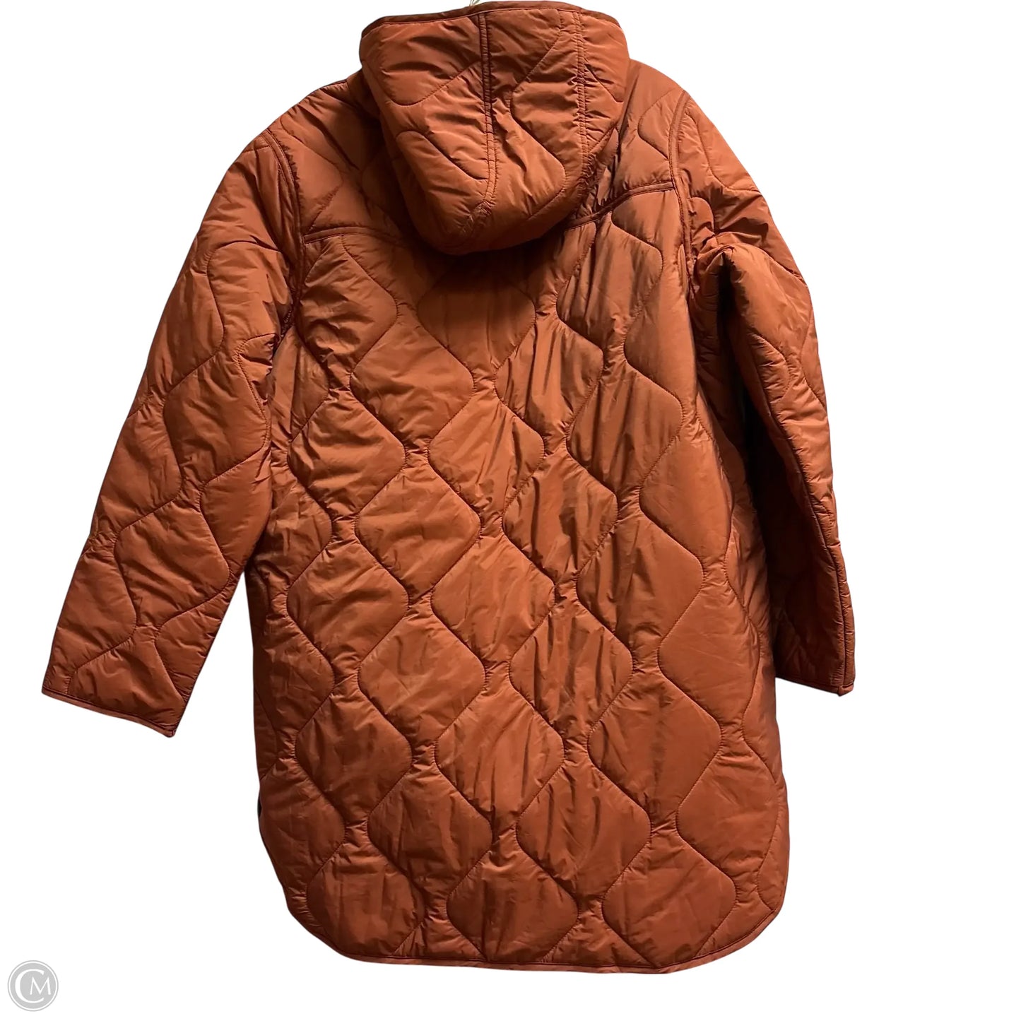 Coat Puffer & Quilted By Old Navy In Orange, Size: L