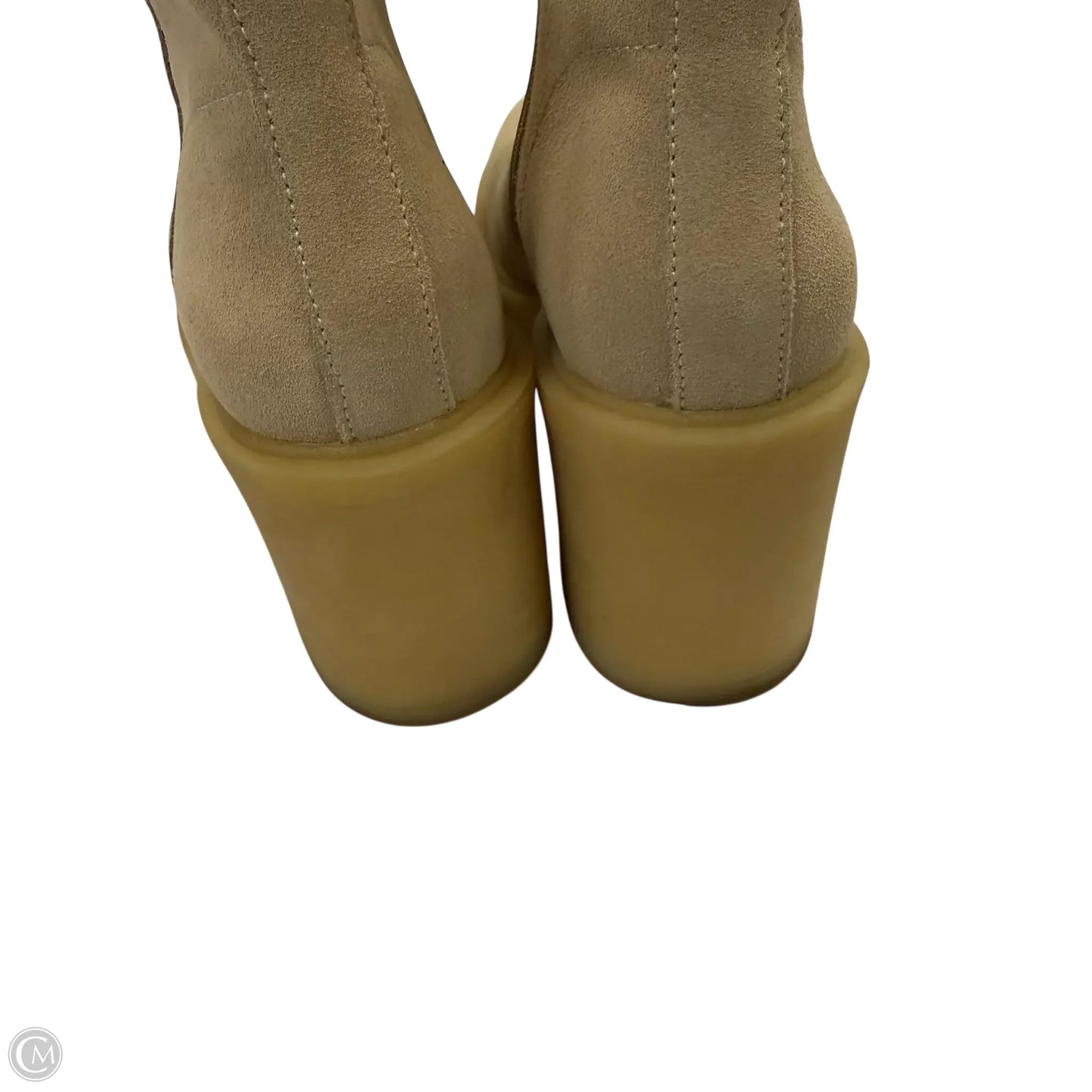 Boots Ankle Heels By Dolce Vita In Cream, Size: 8.5