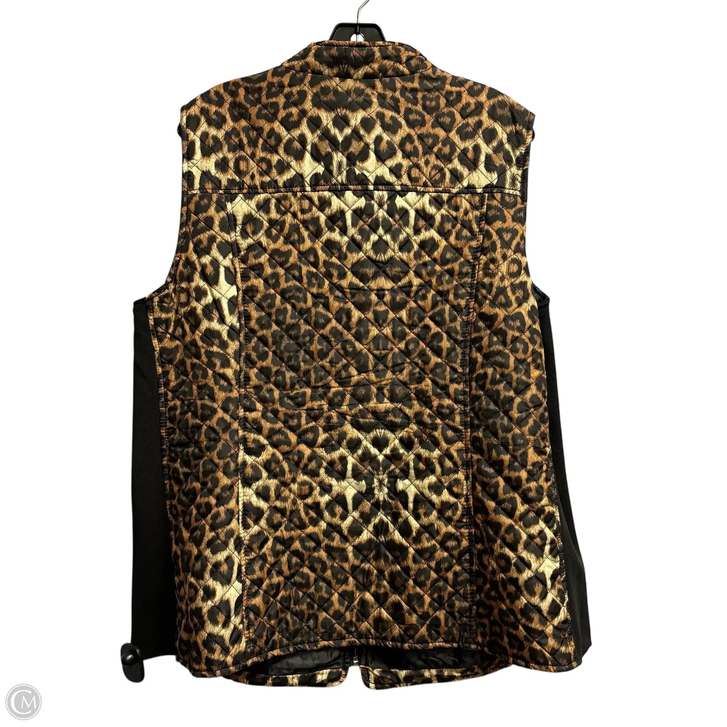Vest Puffer & Quilted By New Directions In Animal Print, Size: 2x