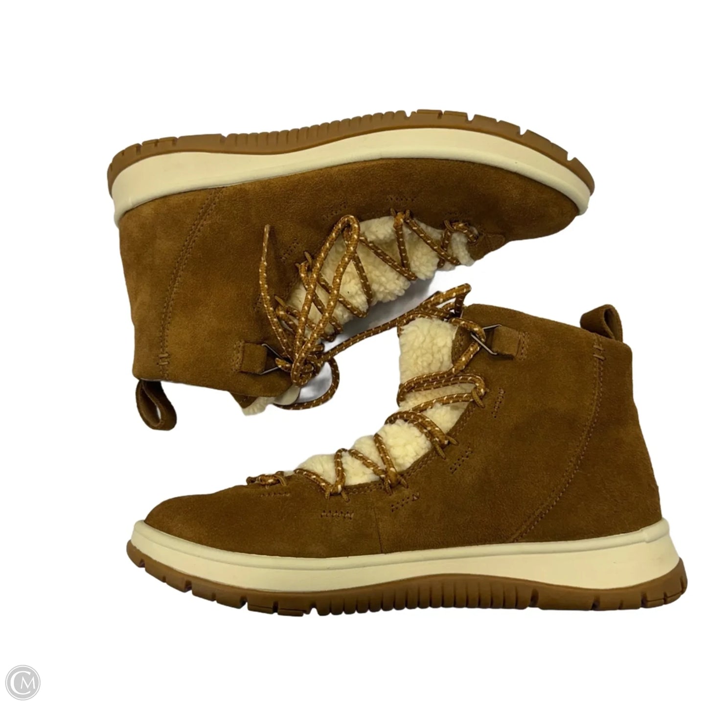 Boots Designer By Ugg In Tan, Size: 10