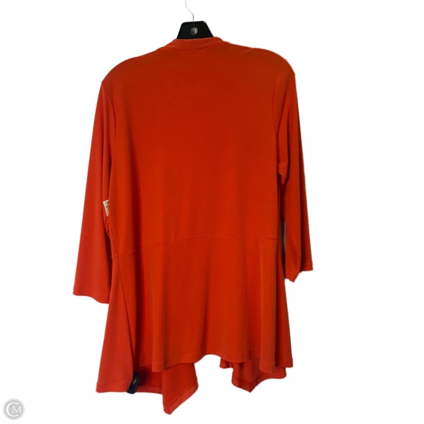 Cardigan By Susan Graver In Orange, Size: S