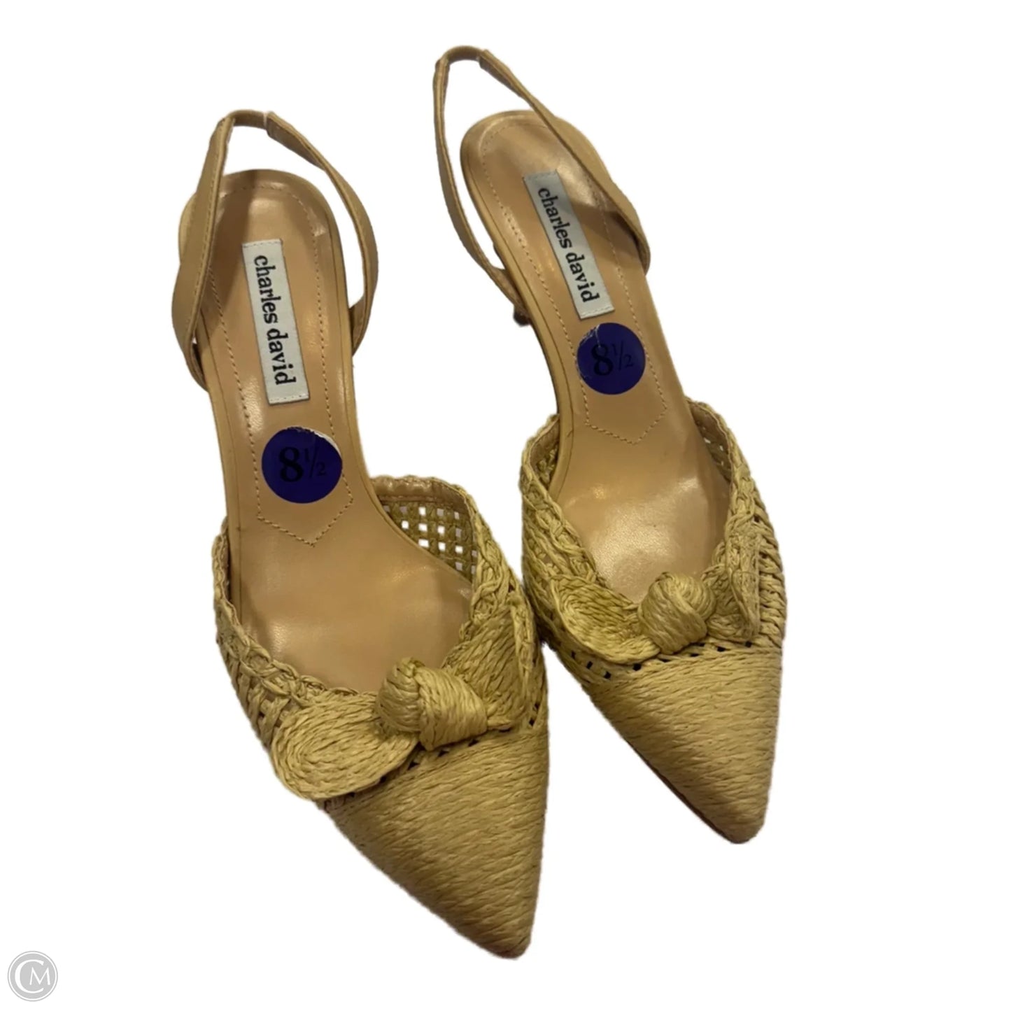 Shoes Heels Stiletto By Charles David In Beige, Size: 8.5