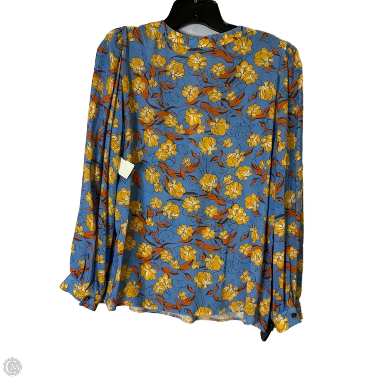 Top Long Sleeve By Clothes Mentor In Blue, Size: 6