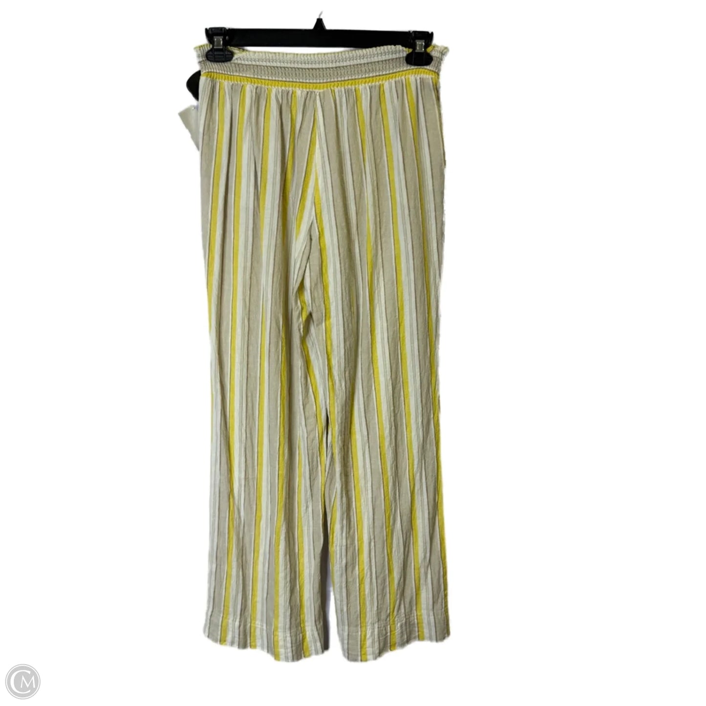 Pants Linen By Clothes Mentor In Yellow, Size: M
