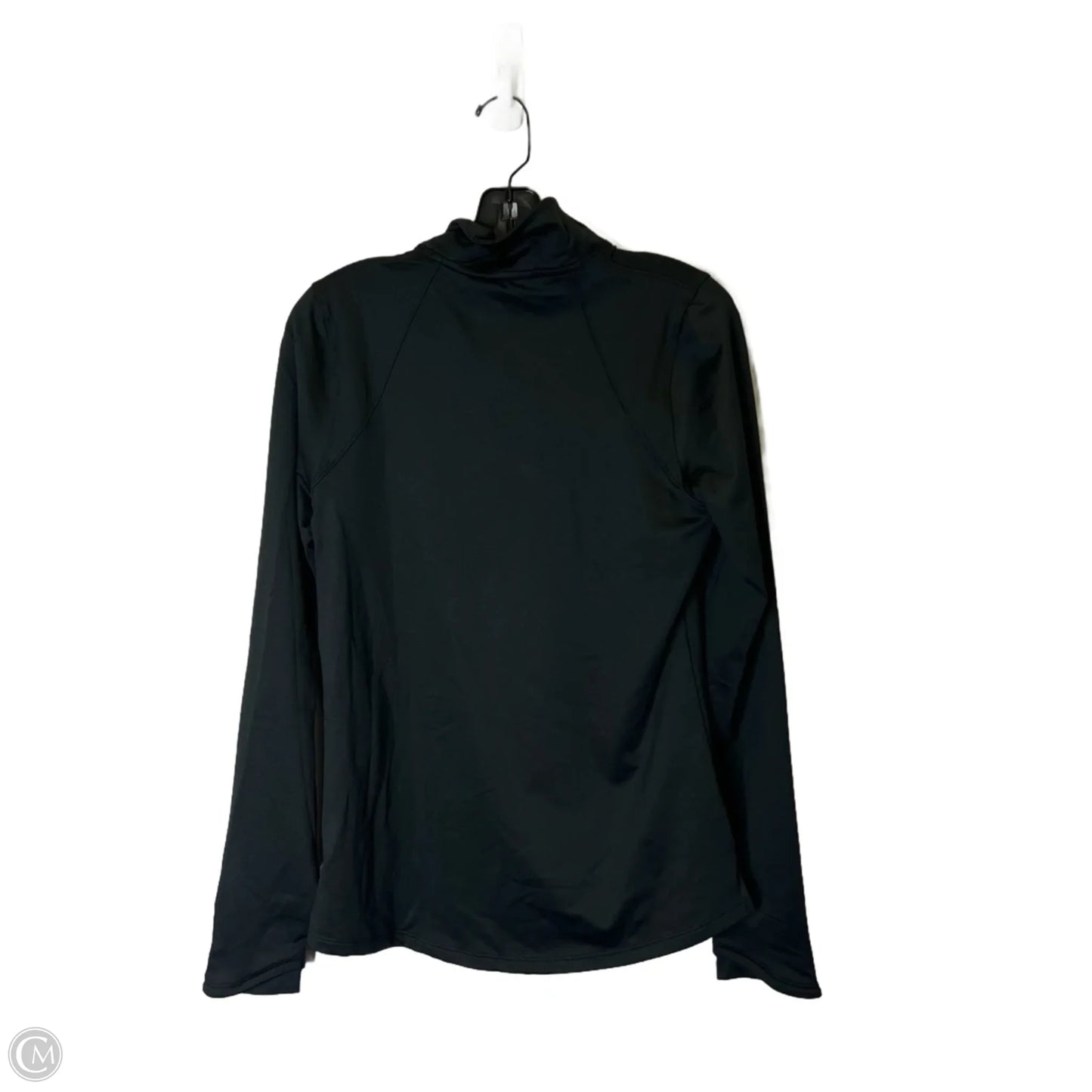 Athletic Sweatshirt Collar By Under Armour In Black, Size: M