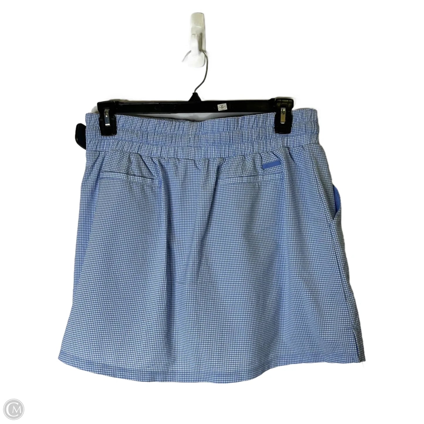 Athletic Skort By Adidas In Blue, Size: L