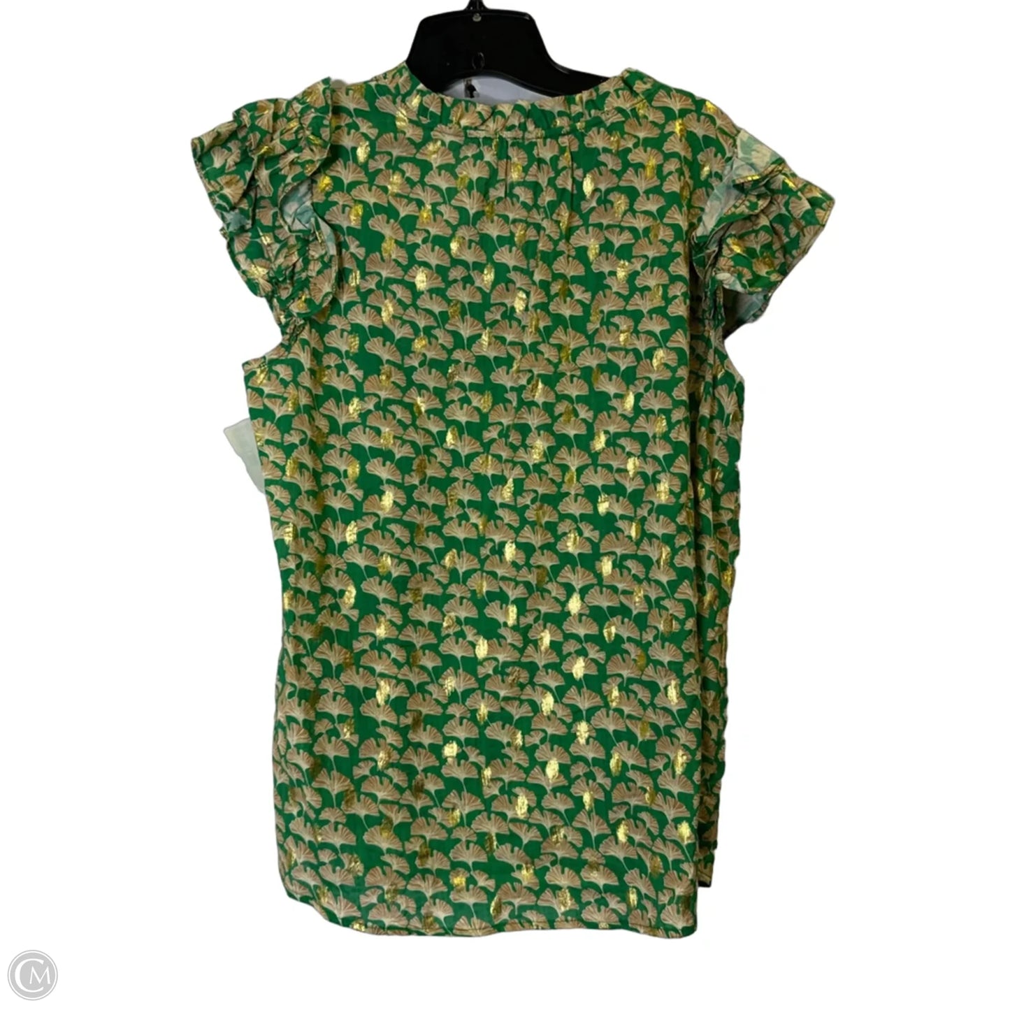 Top Sleeveless By Clothes Mentor In Green, Size: L
