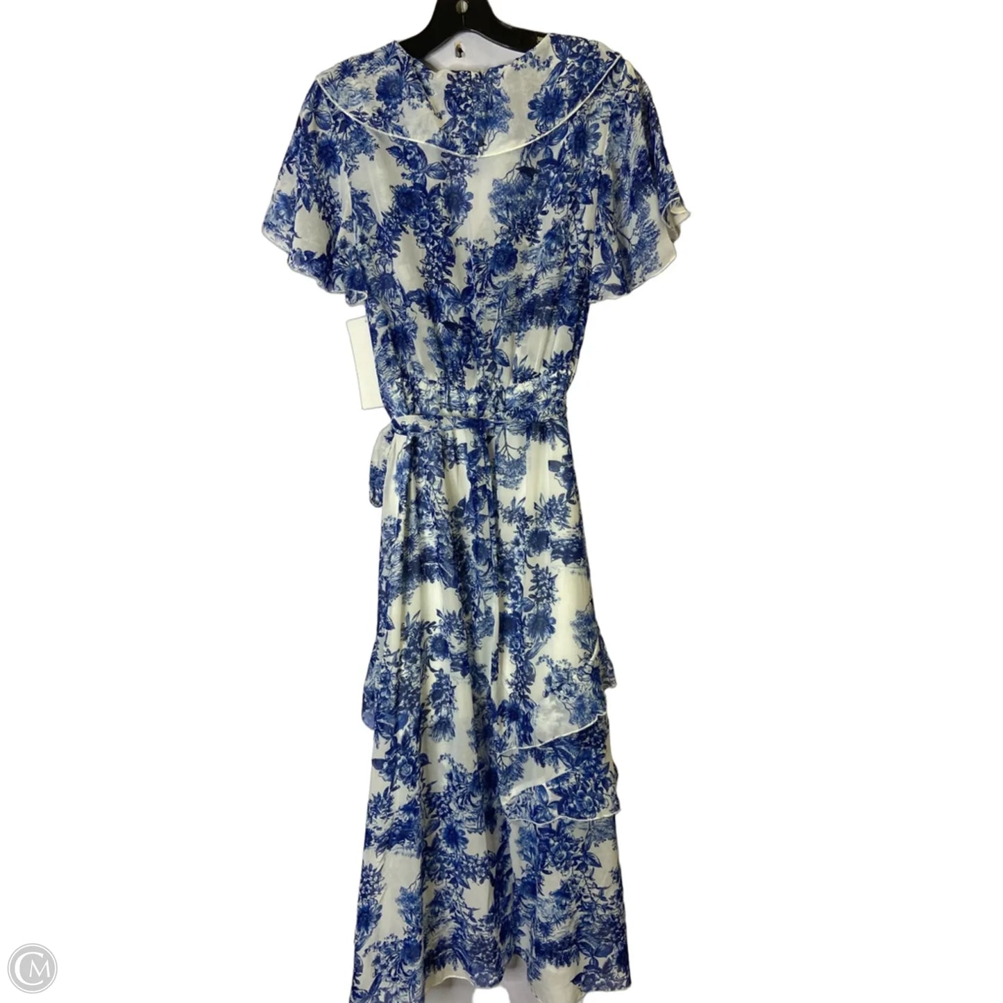 Dress Casual Maxi By Kate And Lily In Blue & White, Size: Lp