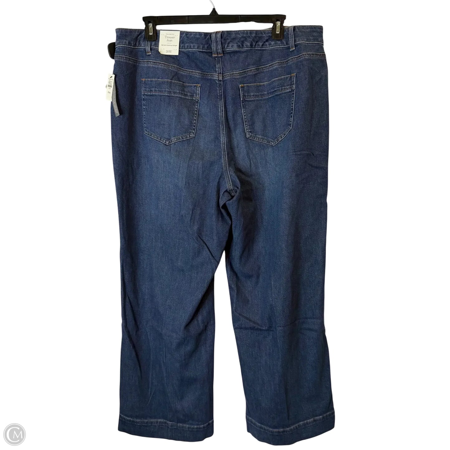 Jeans Straight By Talbots In Blue Denim, Size: 20