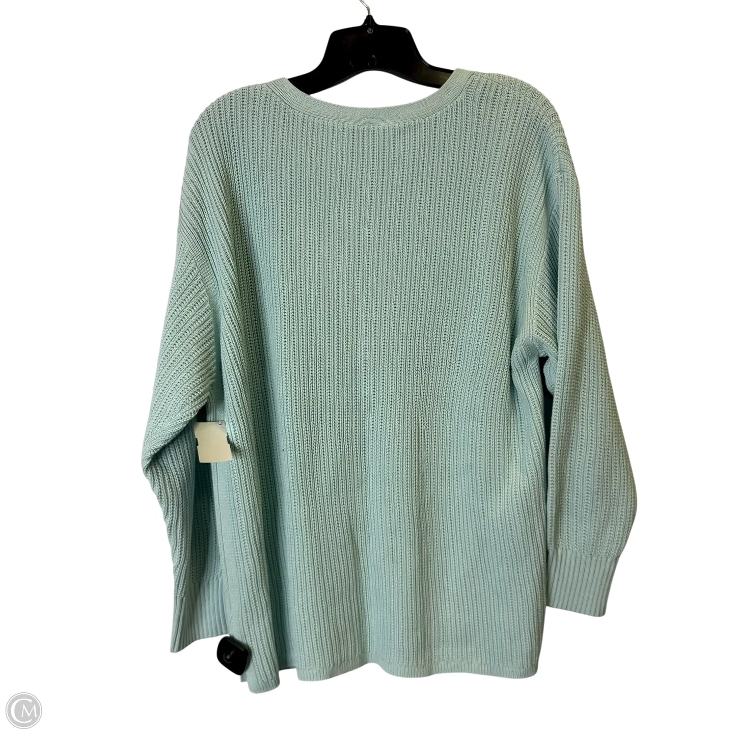 Sweater By Talbots In Blue, Size: 2x