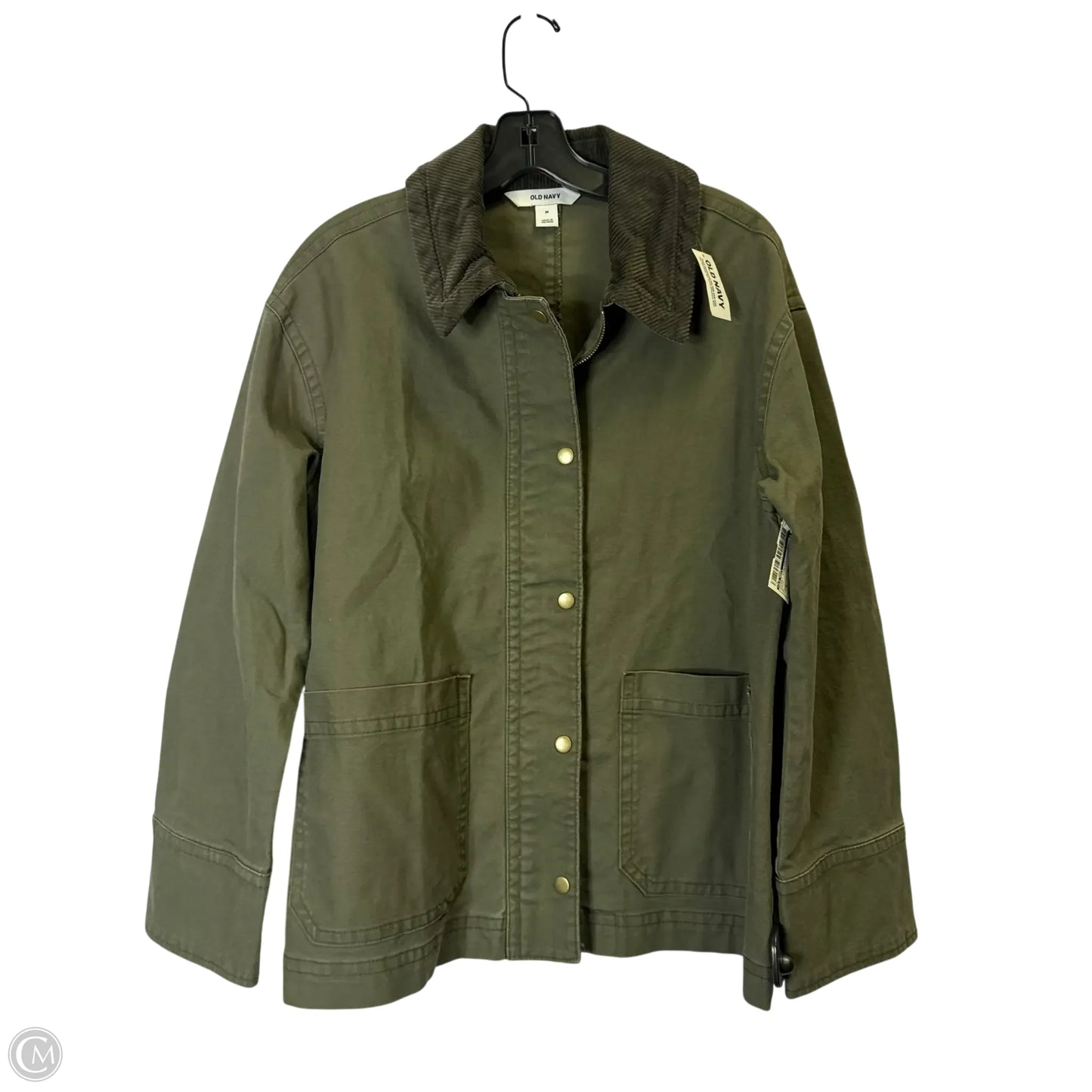 Jacket Utility By Old Navy In Green, Size: M