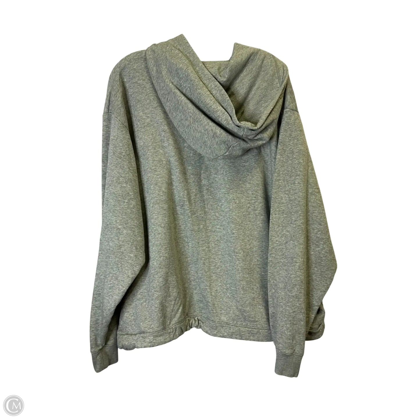 Athletic Sweatshirt Hoodie By Nike Apparel In Grey, Size: Xxl