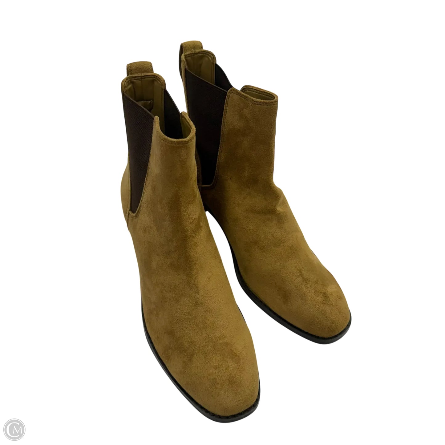 Boots Ankle Heels By J. Crew In Tan, Size: 8.5