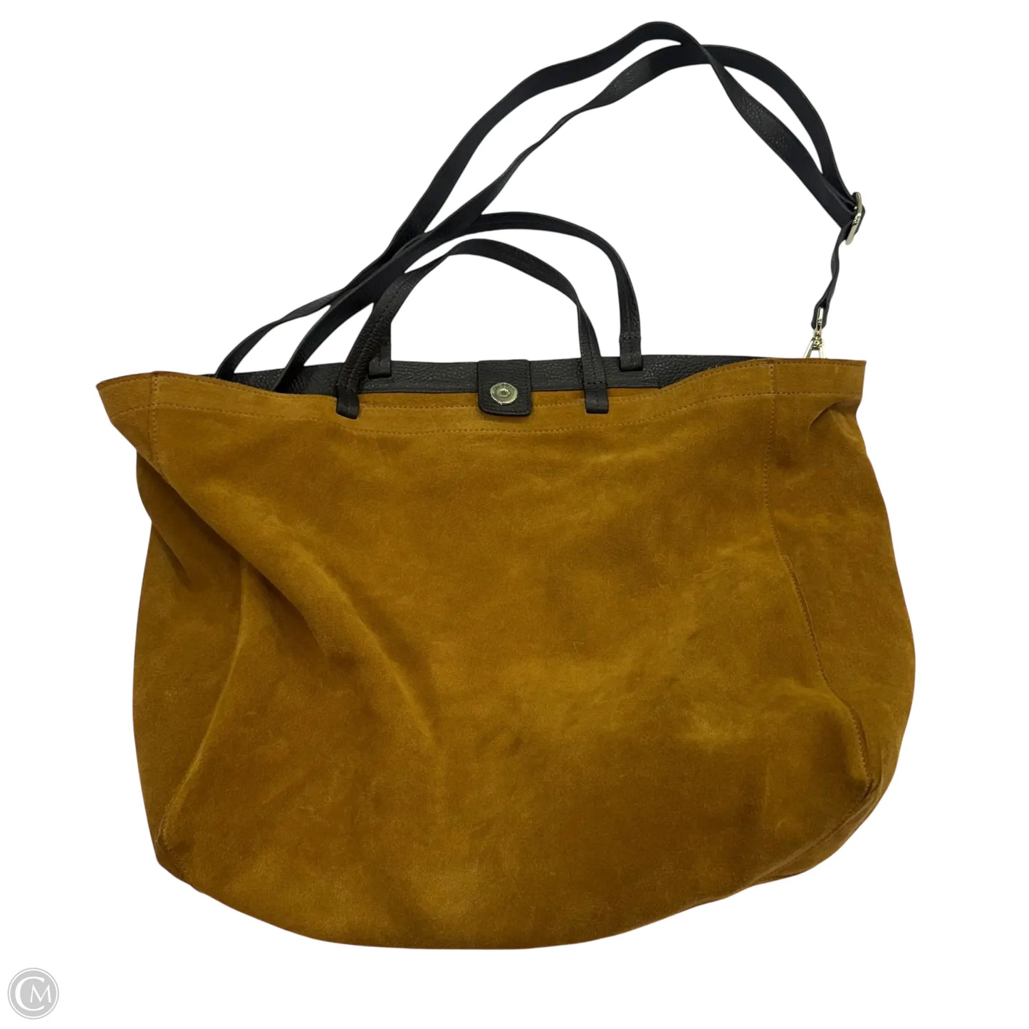Handbag Leather By Clothes Mentor, Size: Large