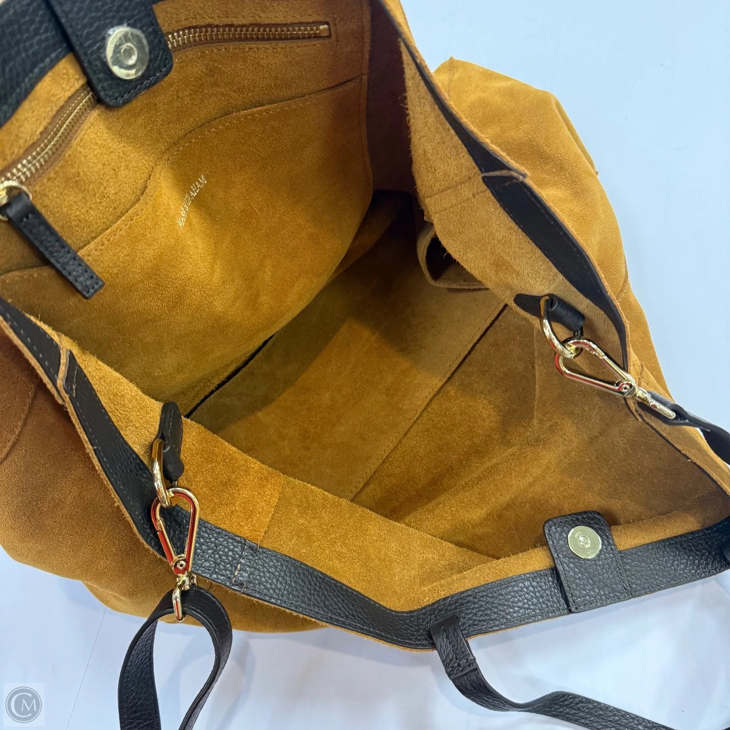 Handbag Leather By Clothes Mentor, Size: Large