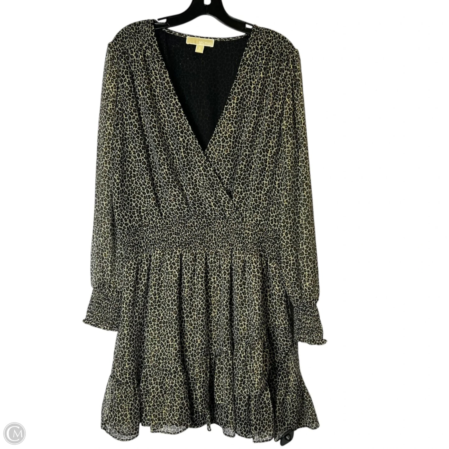 Dress Casual Midi By Cmc In Animal Print, Size: Xl