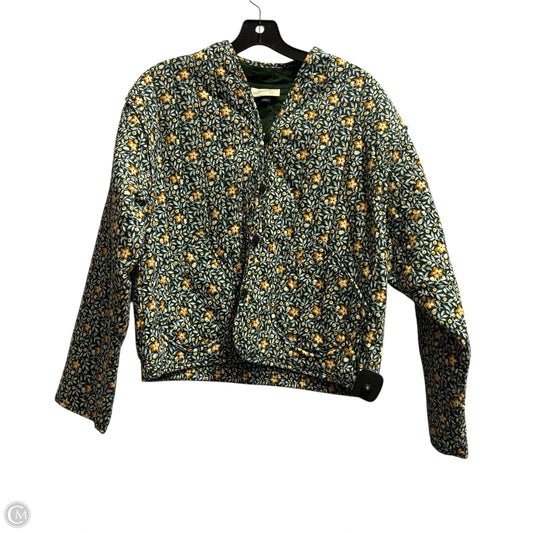 Jacket Puffer & Quilted By Universal Thread In Green, Size: L
