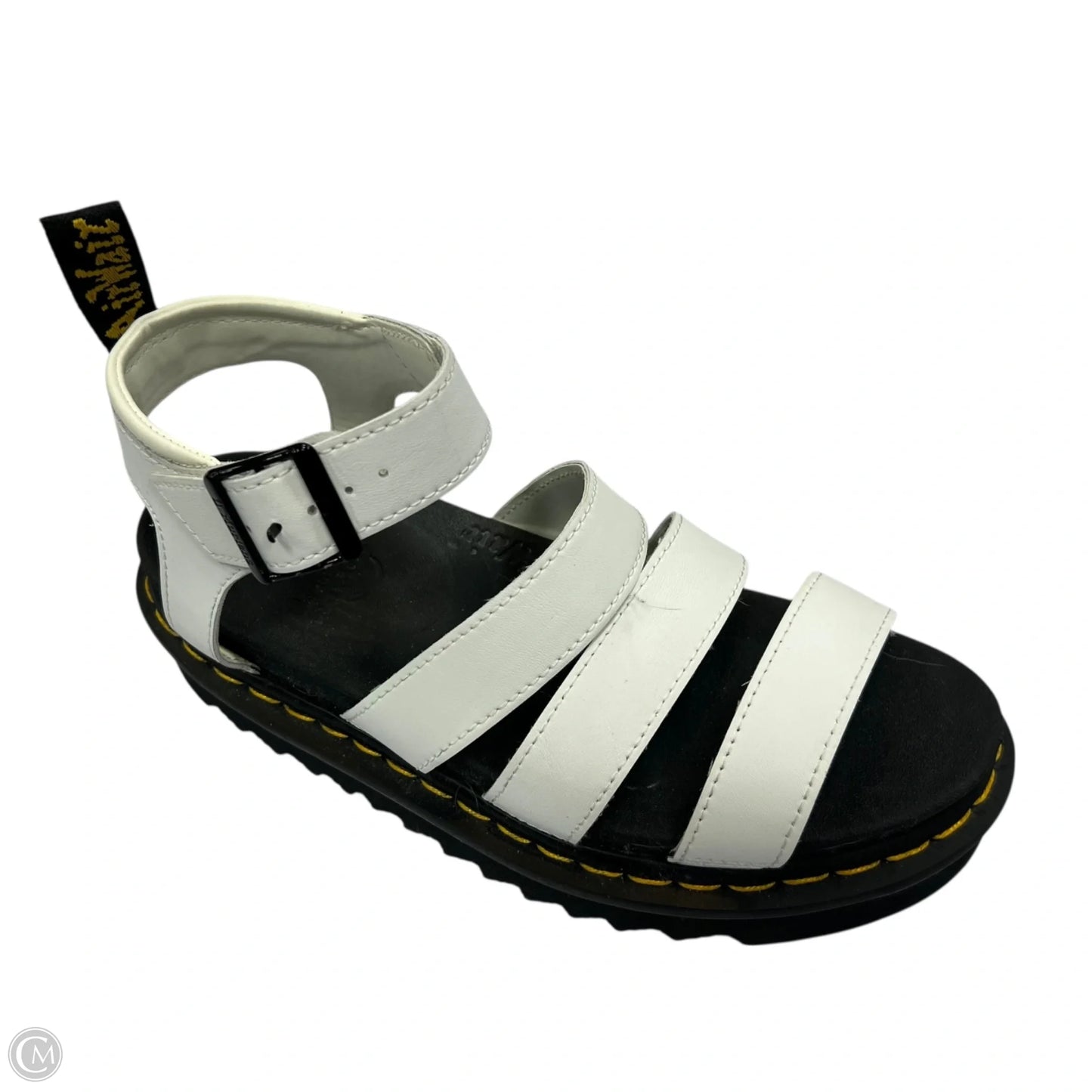 Sandals Flats By Dr Martens In White, Size: 7