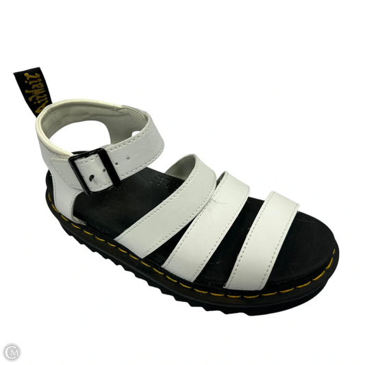 Sandals Flats By Dr Martens In White, Size: 7