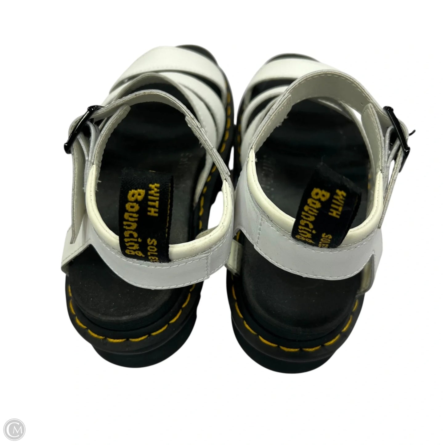 Sandals Flats By Dr Martens In White, Size: 7