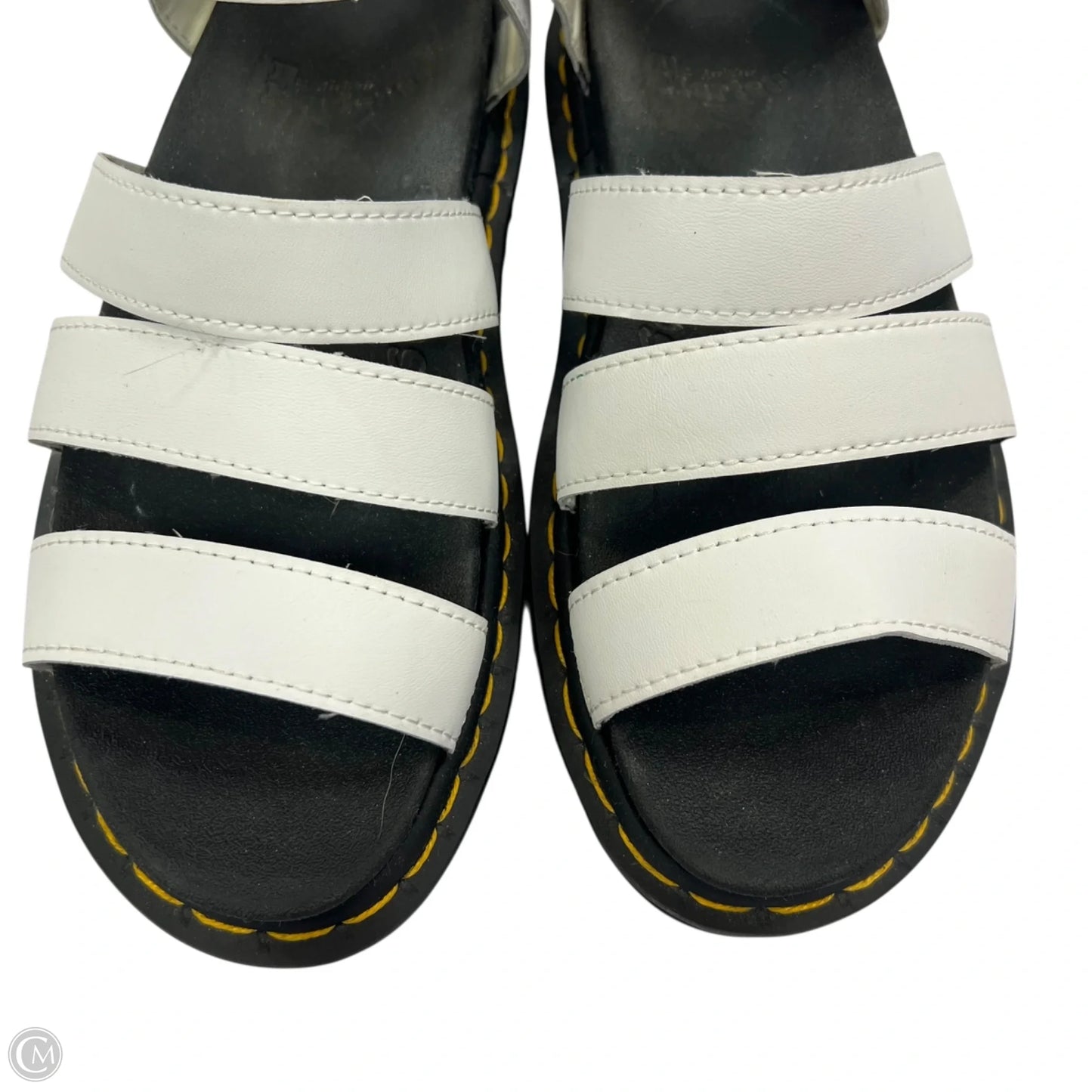 Sandals Flats By Dr Martens In White, Size: 7