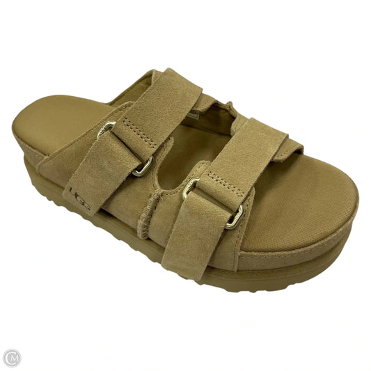 Sandals Flats By Cmc In Tan, Size: 8
