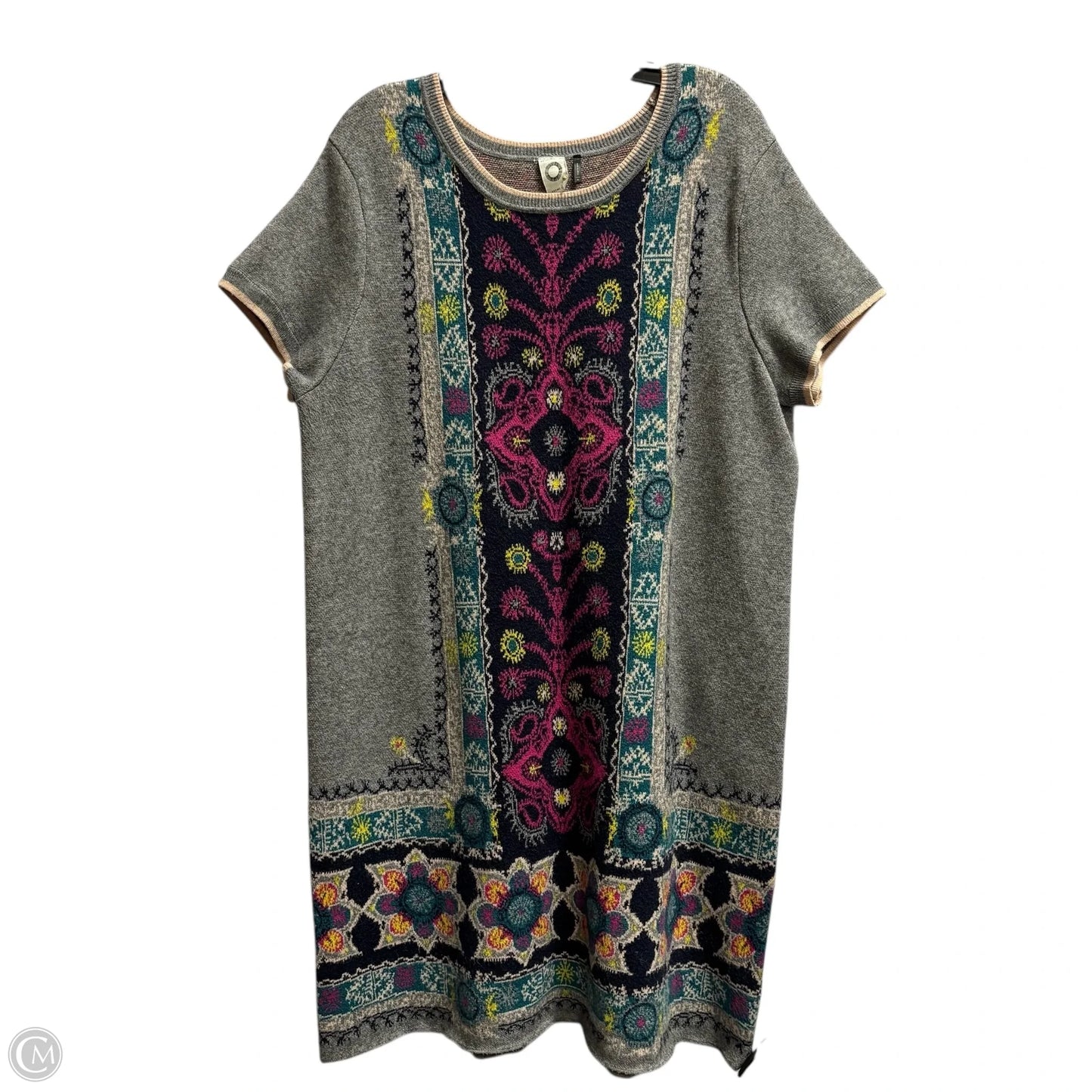 Dress Casual Midi By Akemi And Kin In Grey, Size: Xl