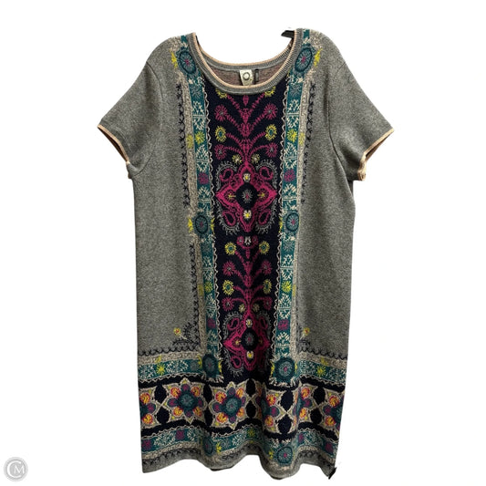 Dress Casual Midi By Akemi And Kin In Grey, Size: Xl