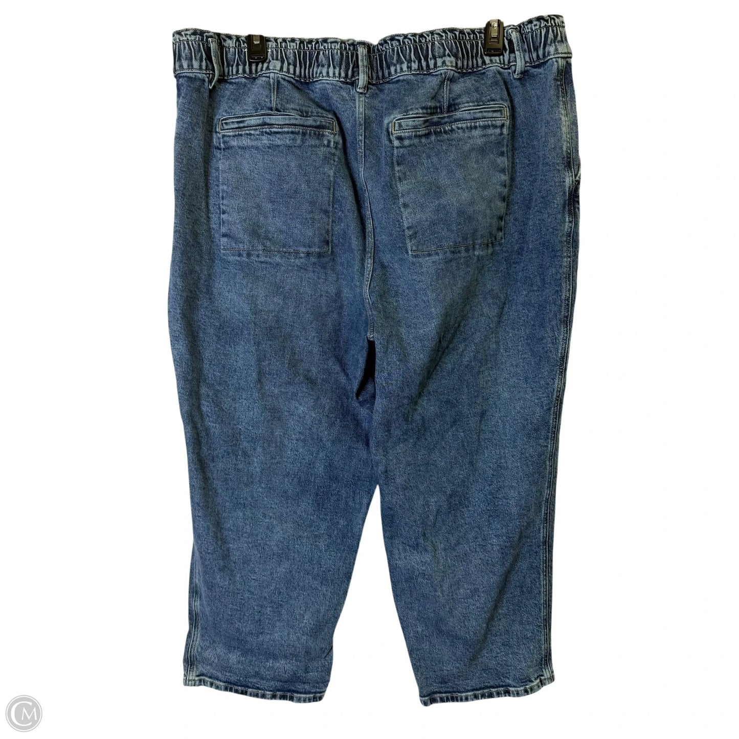 Jeans Straight By Lane Bryant In Blue Denim, Size: 22